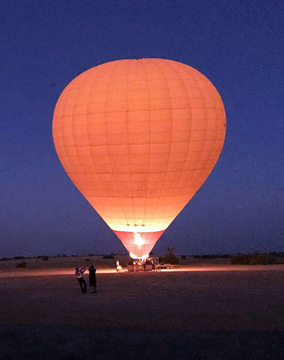 Globo aerostático por Marrakech